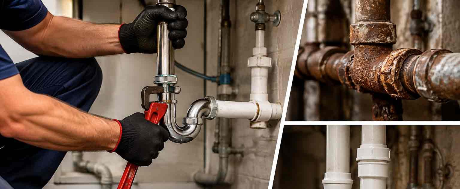 Professional Pipe Repair & Replacement