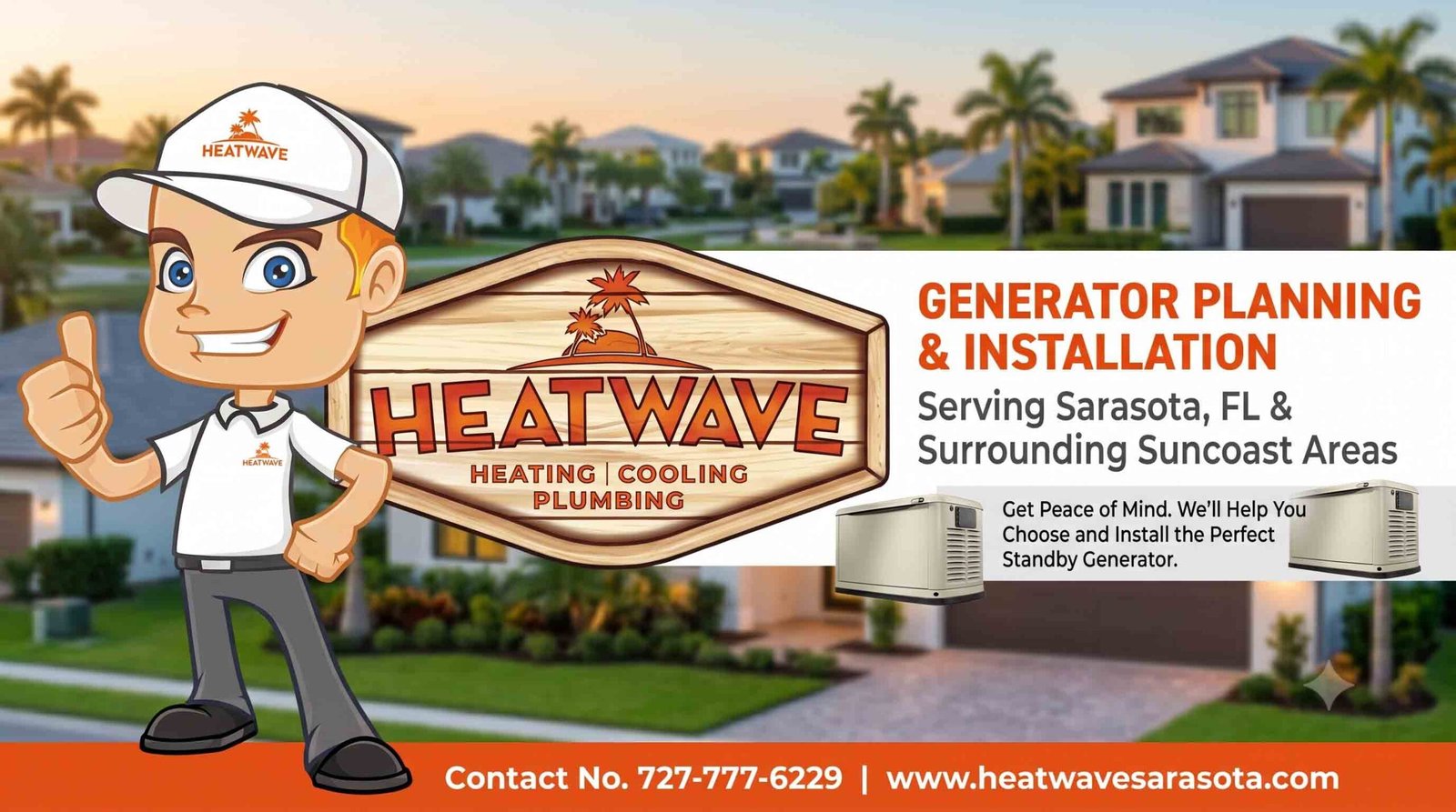 Generator Planning and Installation in Sarasota, Florida